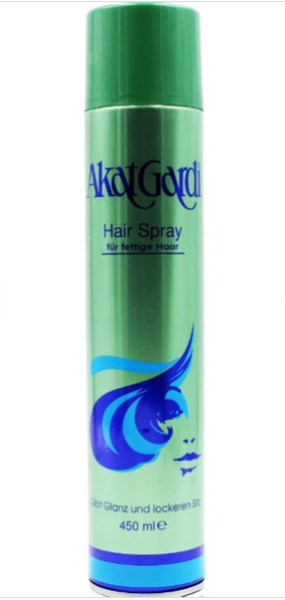 Akat Gardi Saç Spreyi 400 ml Yeşil