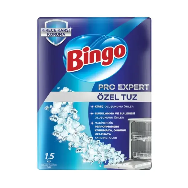 Bingo Bulaşık Makinesi Tuzu 1,5 kg