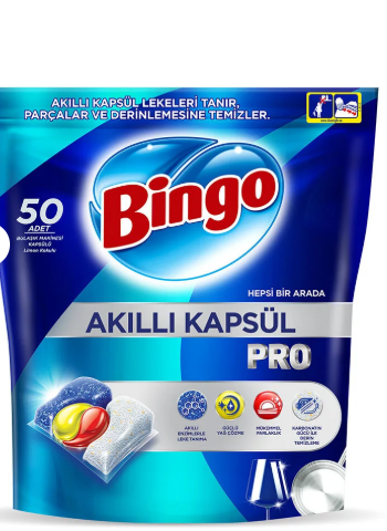 Bingo Akıllı  Bulaşık Kapsülü 50 li
