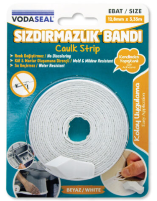 Vodaseal Sızdırmazlık Bandı 12.8mmx3.35mt Beyaz