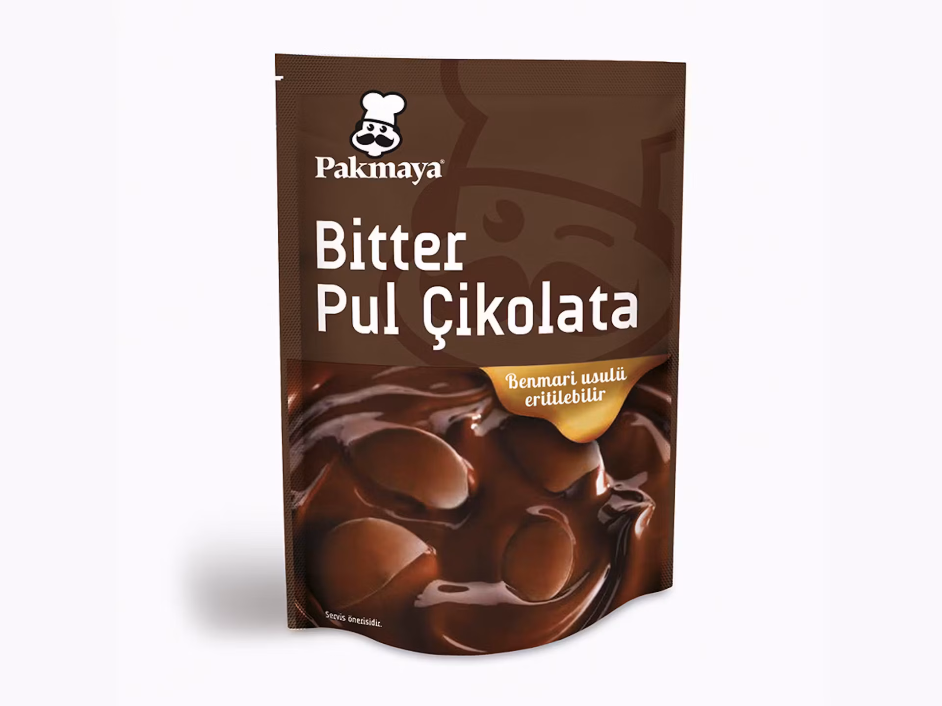 Pakmaya Bitter Pul Çikolata 100gr