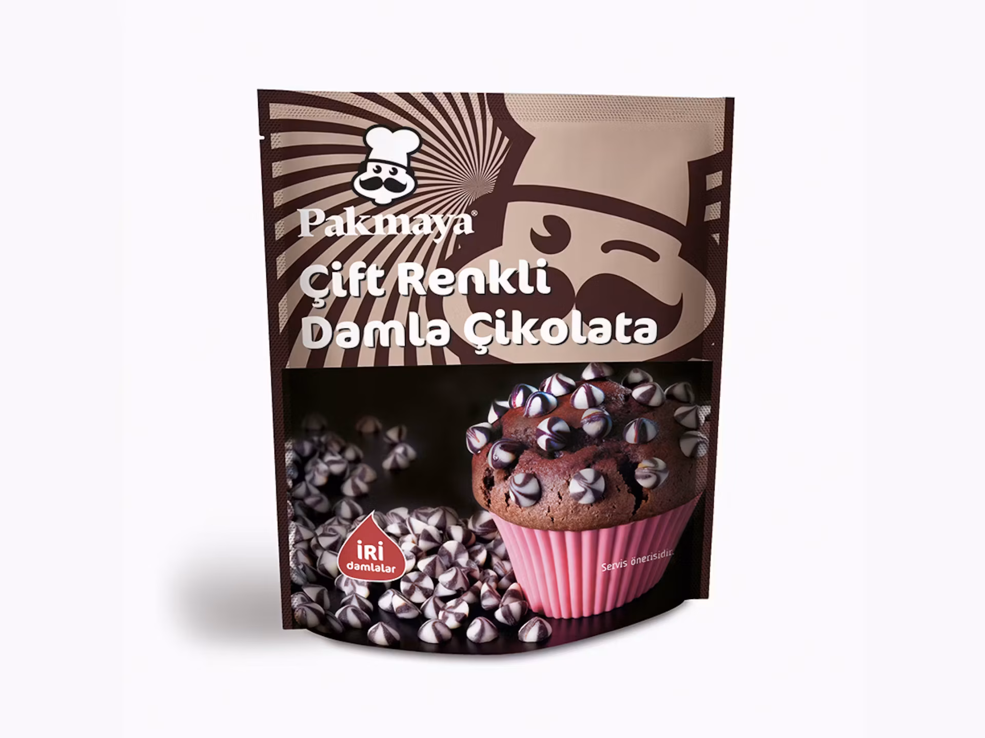 Pakmaya Çift Renkli Damla