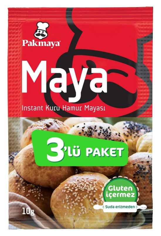 Pakmaya İnstant 10gr 3 lü