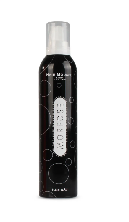 Morfose Saç Köpüğü Extra Strong Siyah 350ml