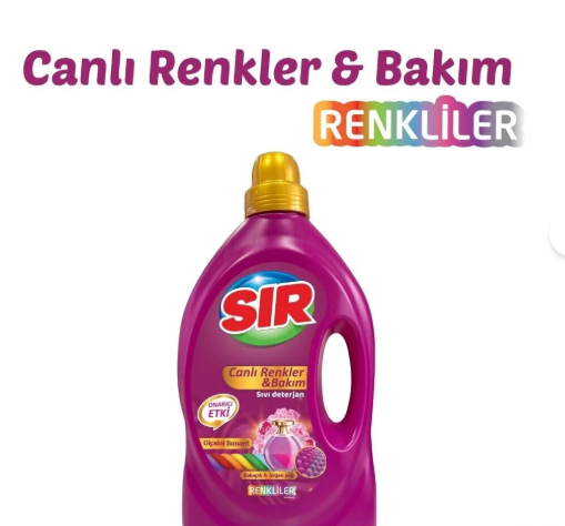 Sır Renkliler Canlı Renkler ve Bakım 2.7 Lt