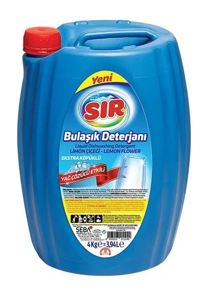 Sır Extra Bulaşık Deterjanı Limon Çiçeği 4kg
