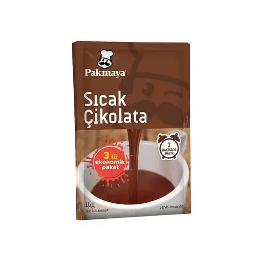 Pakmaya Sıcak Çikolata 3x16gr