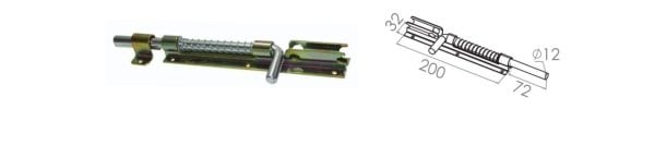 Beşel Ferforje Sürgü 34x210mm