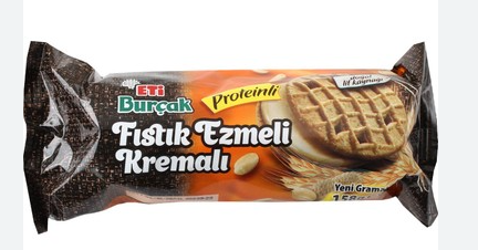 Eti Burçak Yer Fıstıklı Proteinli 158gr
