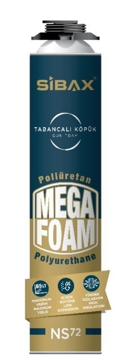 Sibax Mega Yüksek Verim Köpüğü NS72 850ml