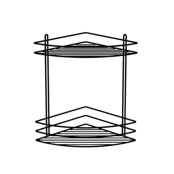Lettel İki Katlı Eko Köşelik Siyah