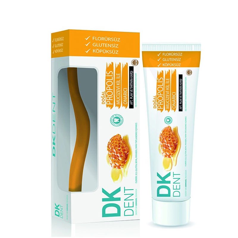 DK Dent Diş Macunu Propolis+D.Fırçası 75ml