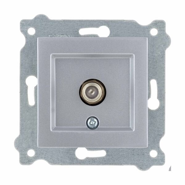 Exen Karell Blisterli Gümüş Uydu Prizi F Konnektör