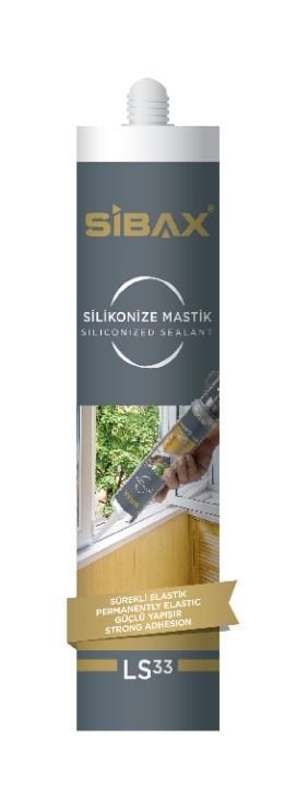 Sibax Akrilik Silikonize Mastik Kahverengi LS33