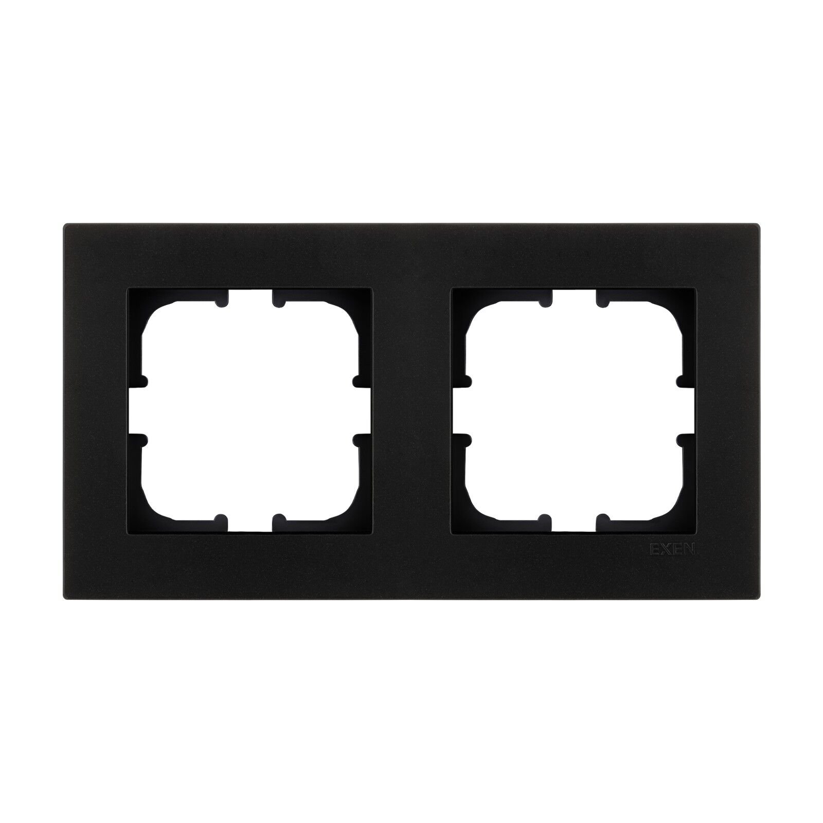 Exen Comfort Space Black İkili Çerçeve