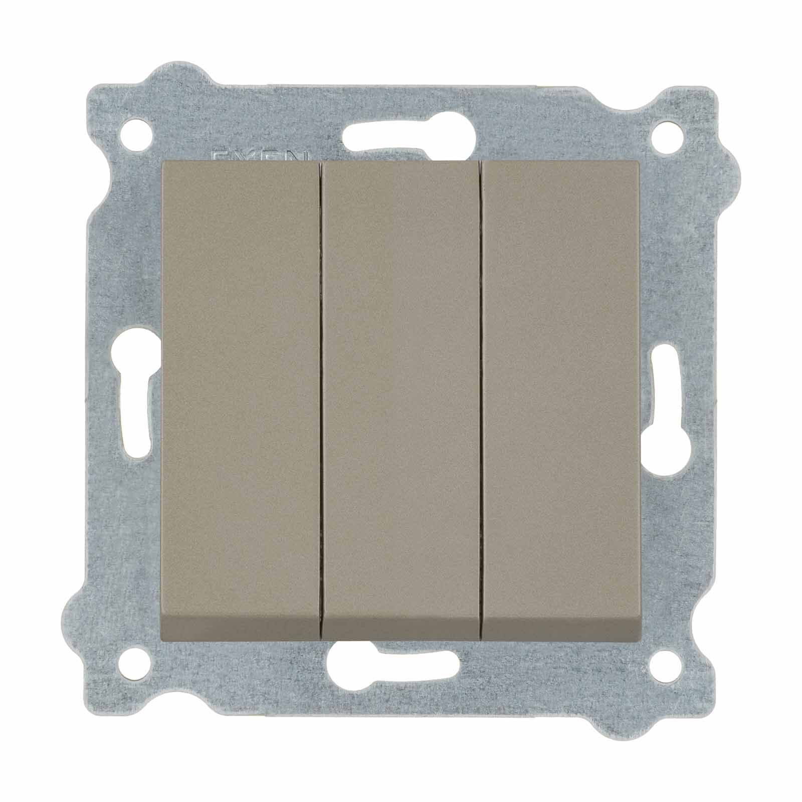 Exen Karell Blisterli Titanyum Üçlü Anahtar