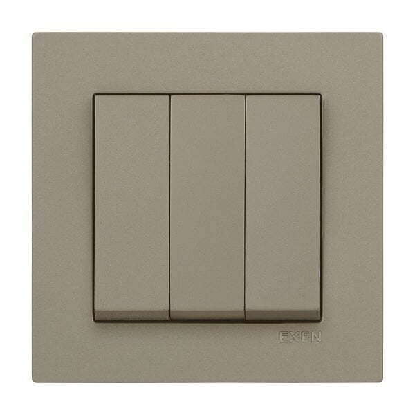 Exen Karell Blisterli Titanyum Üçlü Anahtar