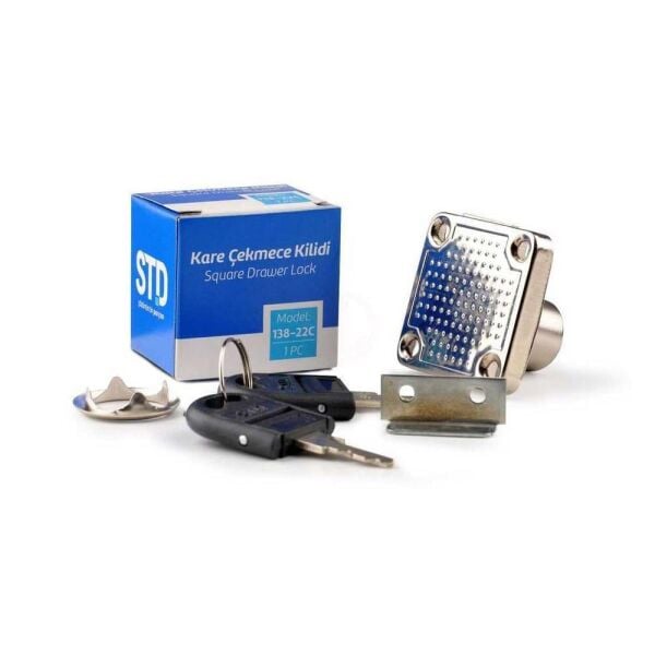 STD Çekmece Kilidi Kare