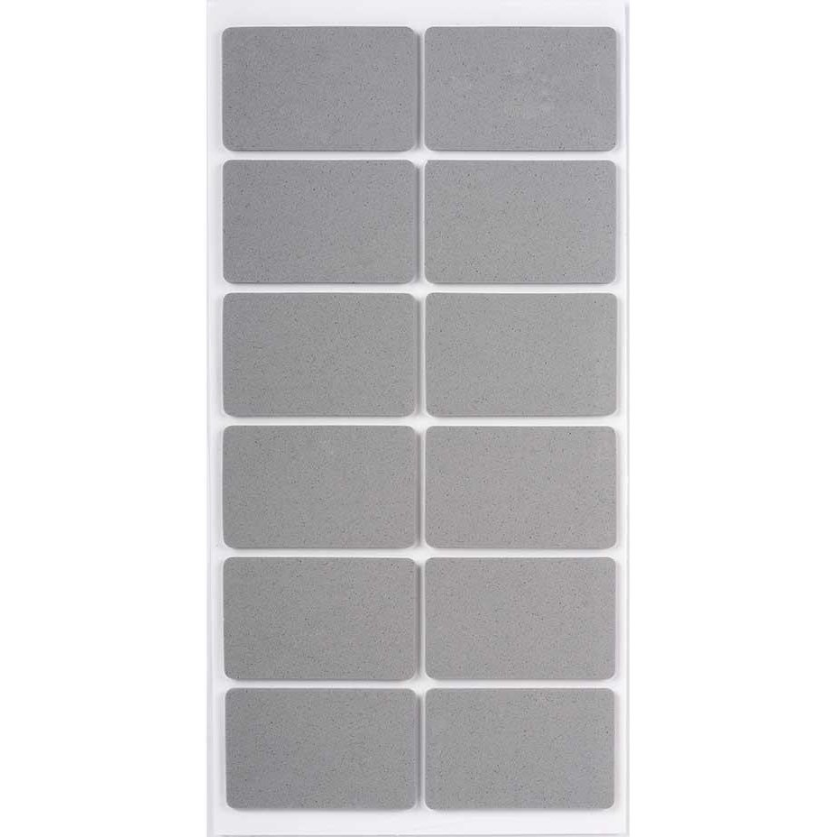 Pacific Gri Yapışkanlı Eva Keçe 35mmx55mm