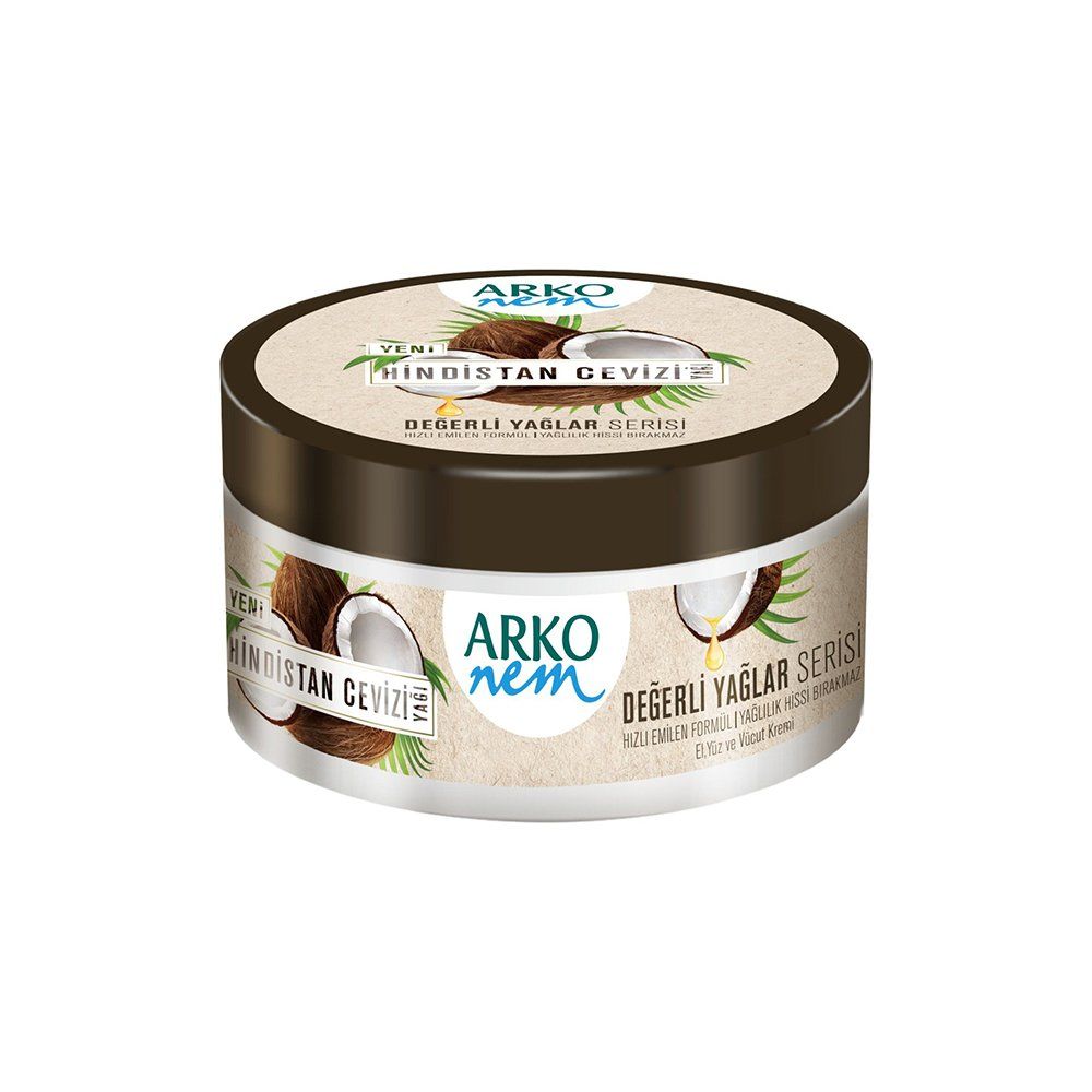 Arko Nem Krem Değerli Yağlar H.Cevizi 250ml