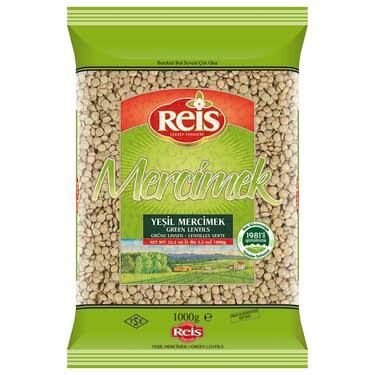 Reis Yeşil Mercimek 1kg