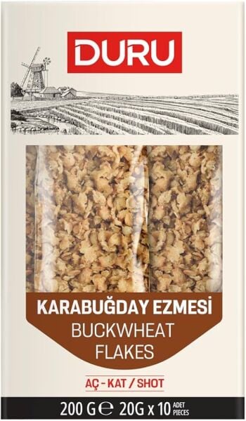 Duru Karabuğday Ezmesi Aç-Kat 10lu 200gr