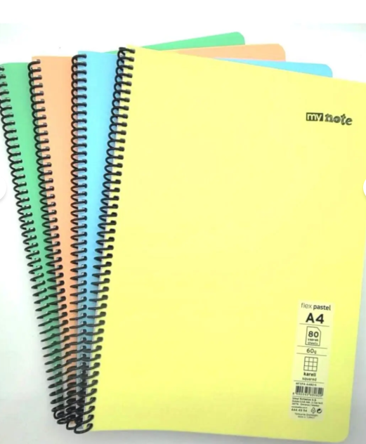 Mynote Flex Pastel Defter A5 80 Yaprak