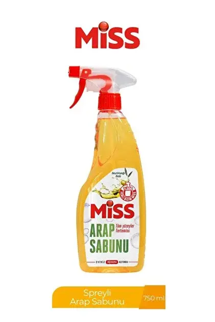 Miss Sıvı Arap Sabunu Spreyli 750ml