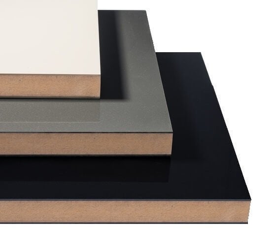 Yıldız Trend Akrilik MDF Panel 122x280cm 18mm Siyah