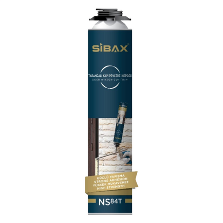 Sibax Tabancalı  Kapı Pencere Köpüğü NS84T 750ml