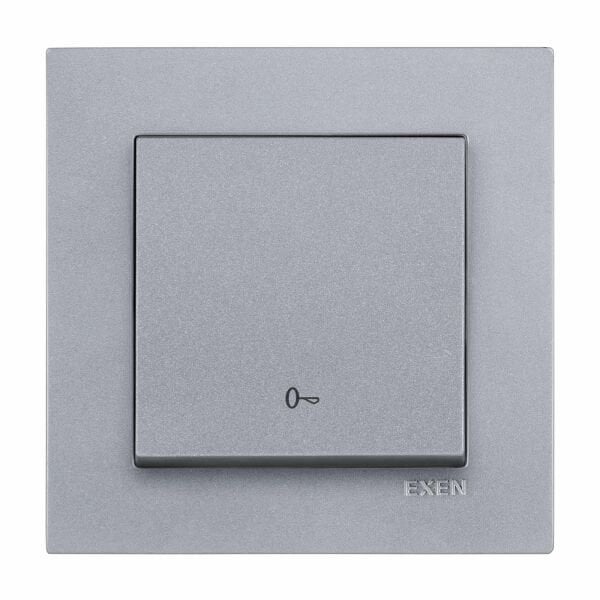 Exen Karell Blisterli Gümüş Kapı Otomatiği Anahtar