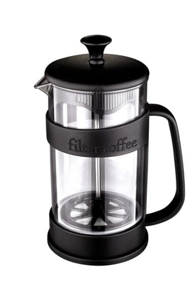Bambum Herb French Press 400ml Kırmızı+Siyah+Ant.