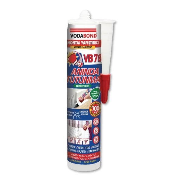 Vodabond VB 78 Montaj Yapıştırıcı Beyaz 420gr