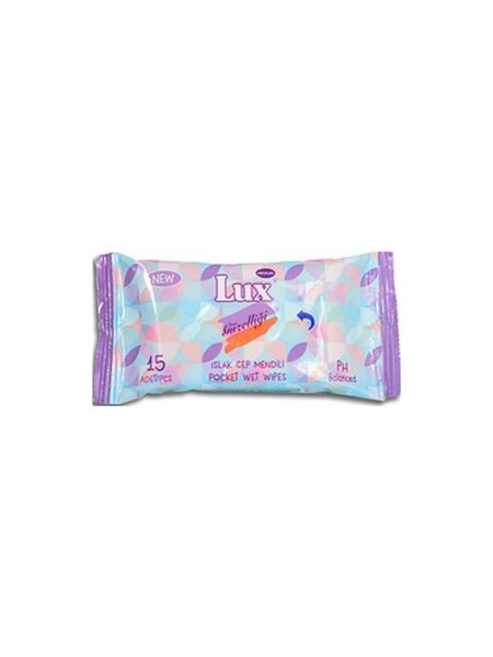 Lüx Islak Cep Mendili 15 li