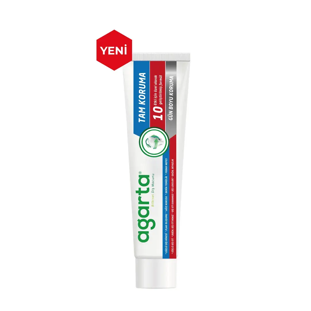 Agarta Doğal Diş Macunu Tam Koruma 10 Etki 75ml