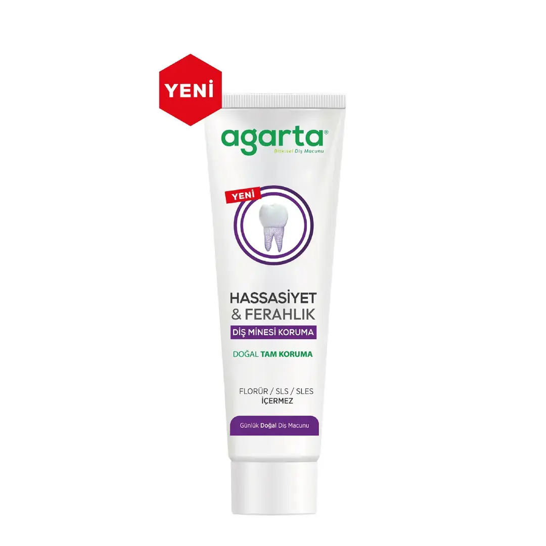 Agarta Doğal Diş Macunu Hassas ve Ferahlık 90ml