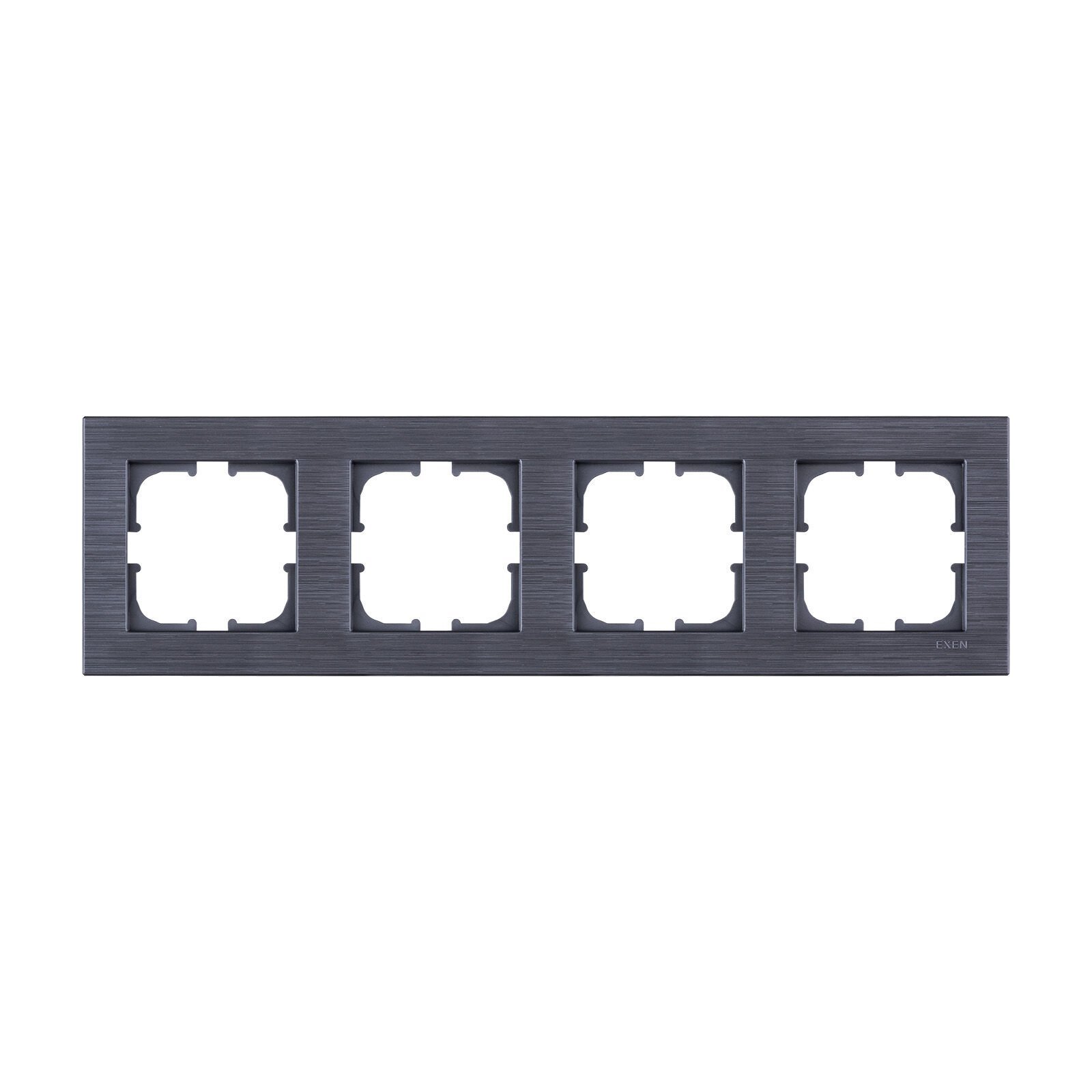 Exen Comfort Manyetik Gri Dörtlü Çerçeve