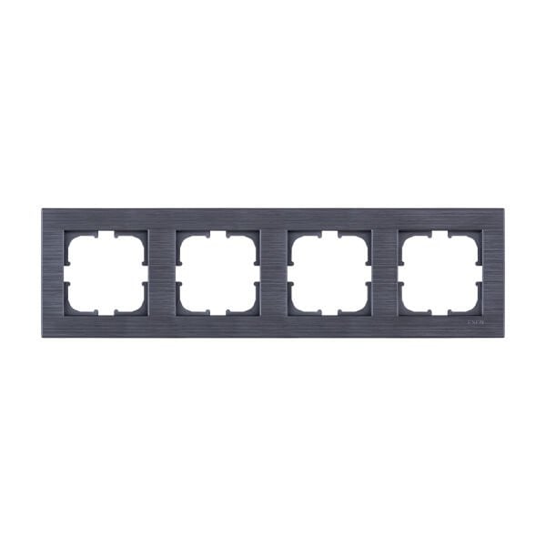 Exen Comfort Manyetik Gri Dörtlü Çerçeve