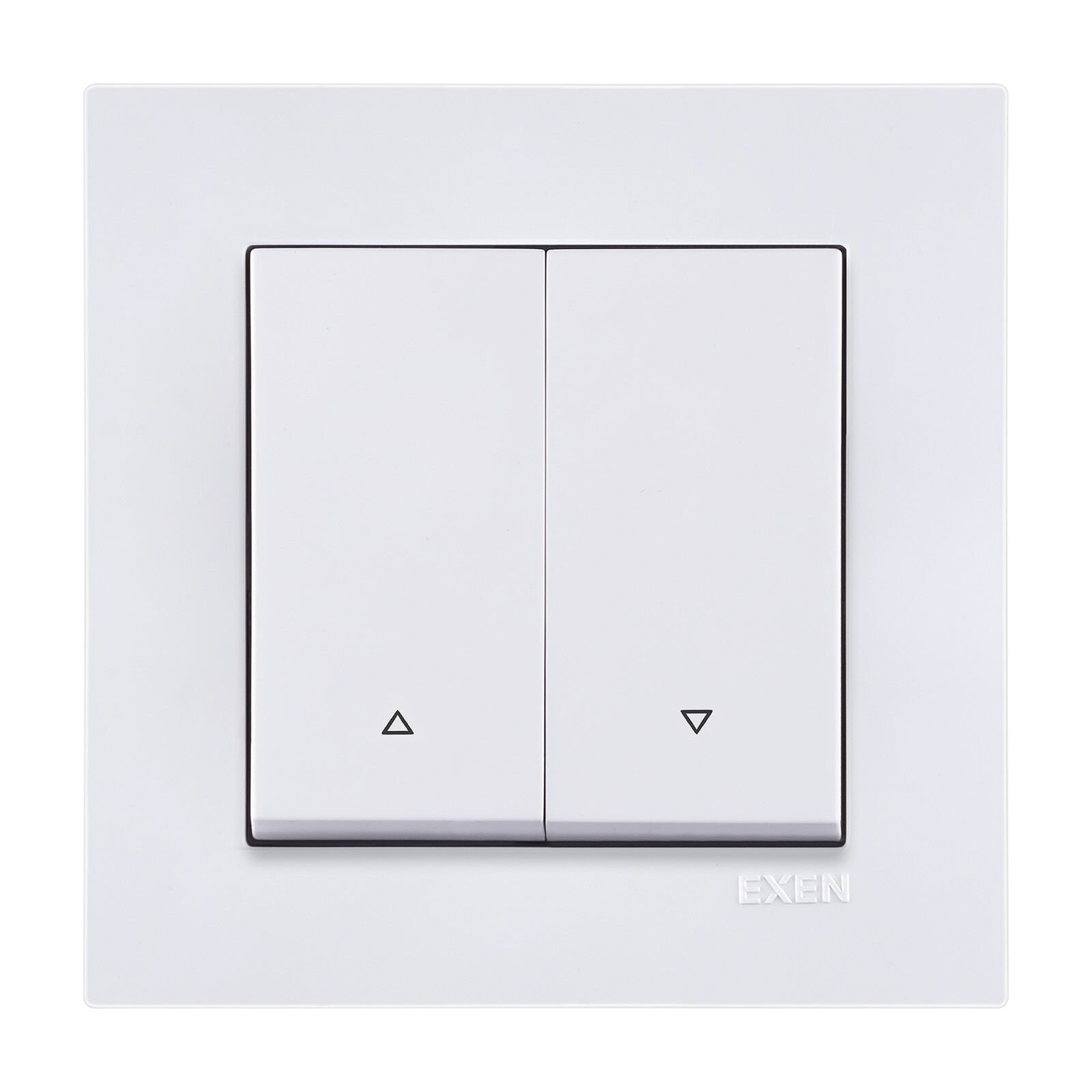 Exen Karell Blisterli Beyaz Jaluzi Kumanda Anahtar