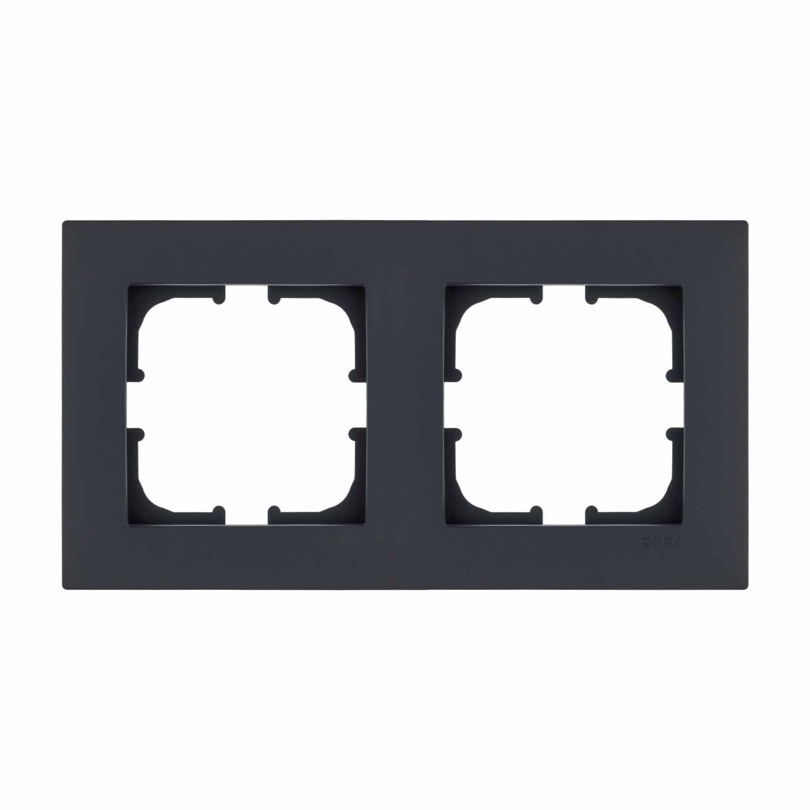 Exen Karell Füme İkili Çerçeve