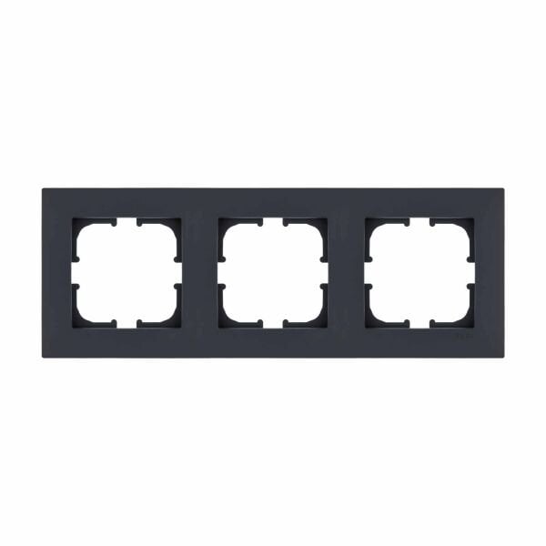 Exen Karell Füme Üçlü Çerçeve