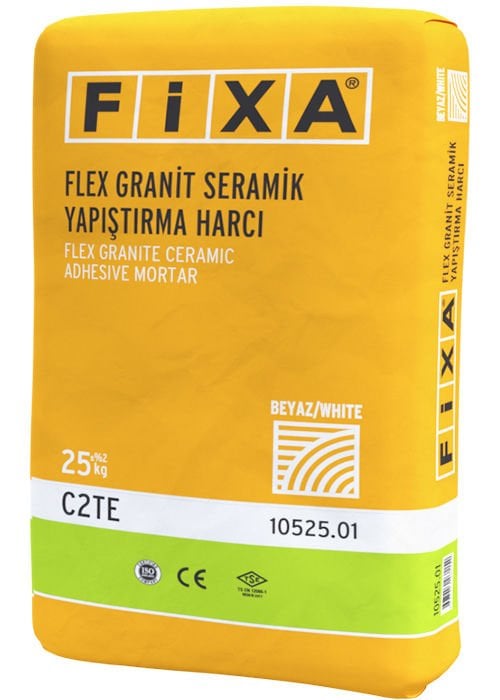 Fixa Granit Yapıştırıcı 25Kg Beyaz Flex