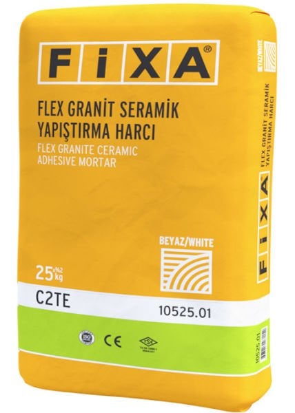 Fixa Granit Yapıştırıcı 25Kg Beyaz Flex