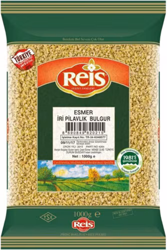 Reis Esmer İri Pilavlık Bulgur 1kg