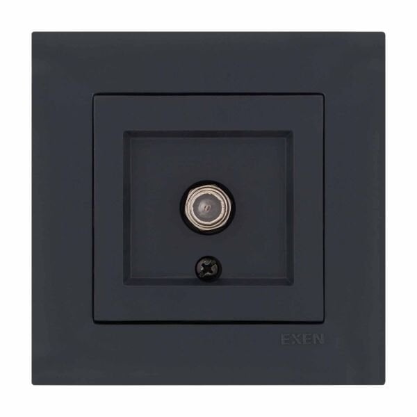 Exen Karell Blisterli Füme Uydu Prizi F Konnektör