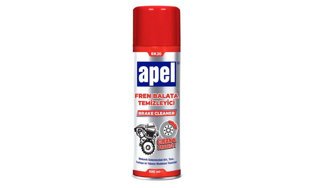 Apel BK20 Fren Balata Temizleyici Sprey 500ml