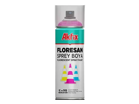 Akfix Floresan Sprey Boya Mavi 400ml