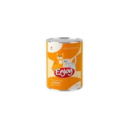 Enjoy Kedi Konserve Tavuk Parçalı 400gr