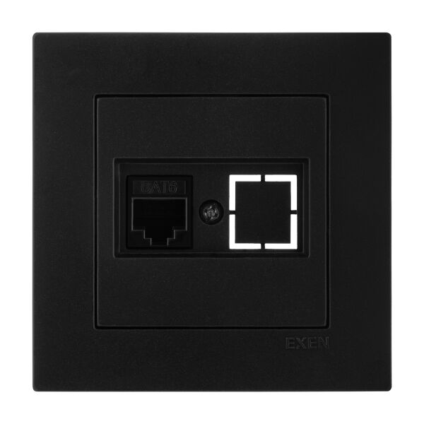 Exen Karell Blisterli Siyah Tekli Data Prizi CAT6