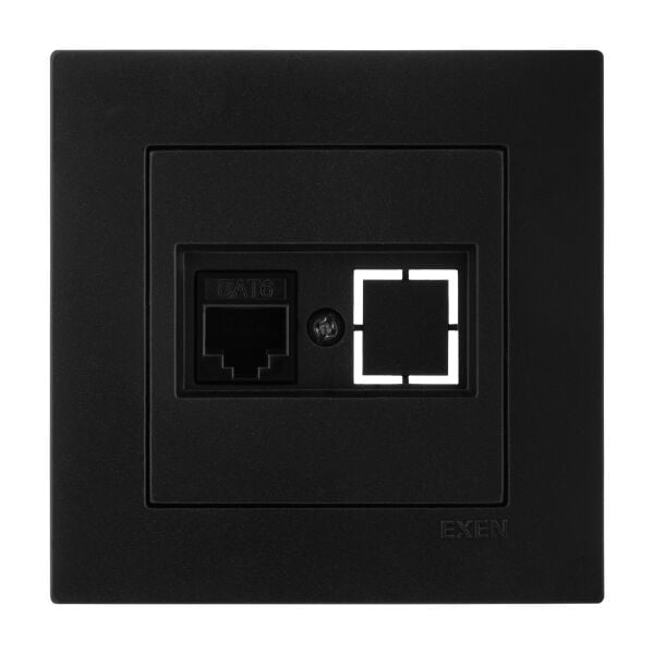 Exen Karell Blisterli Siyah Tekli Data Prizi CAT6